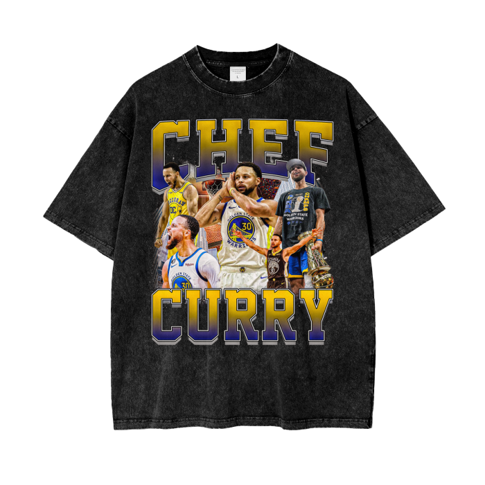 Chef Curry Vintage Graphic Tee