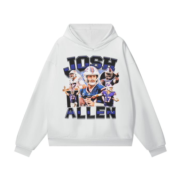 Josh Allen Vintage Graphic Hoodie