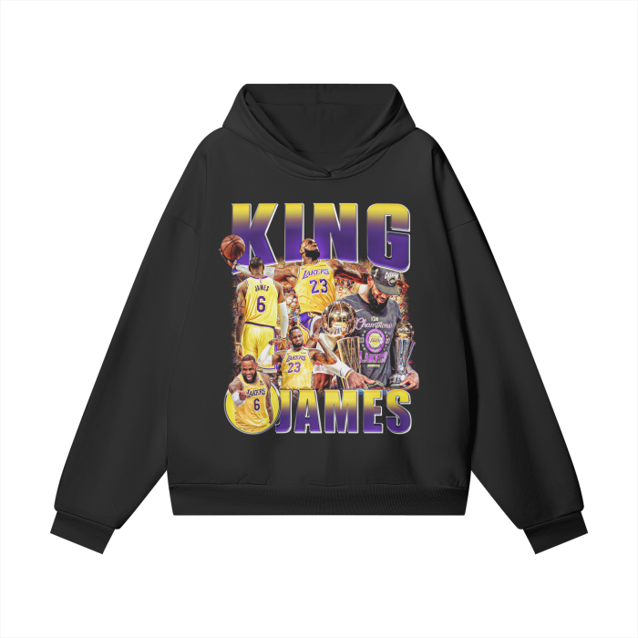 King James Vintage Graphic Hoodie