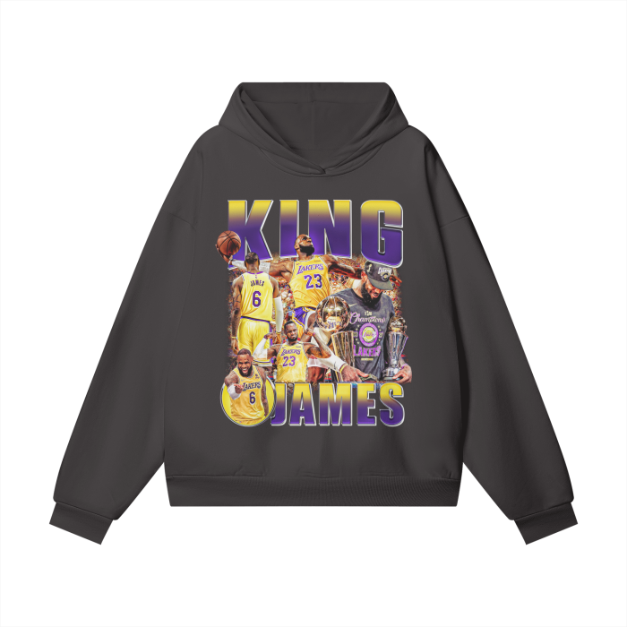King James Vintage Graphic Hoodie