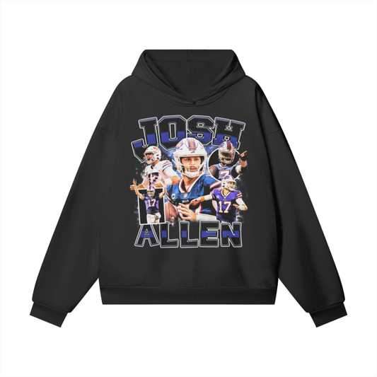 Josh Allen Vintage Graphic Hoodie