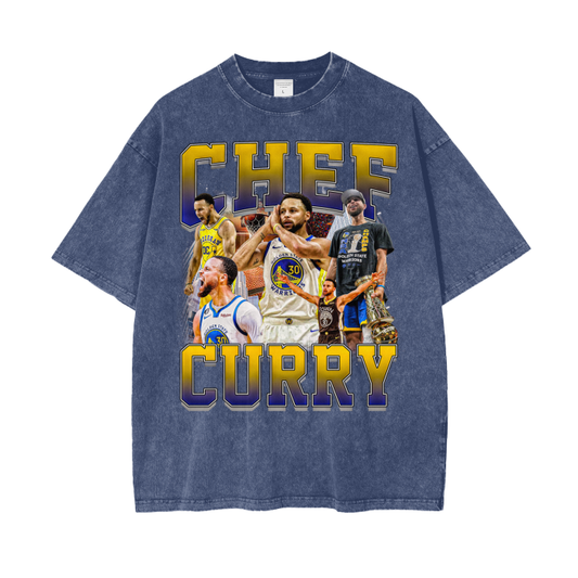 Chef Curry Vintage Graphic Tee